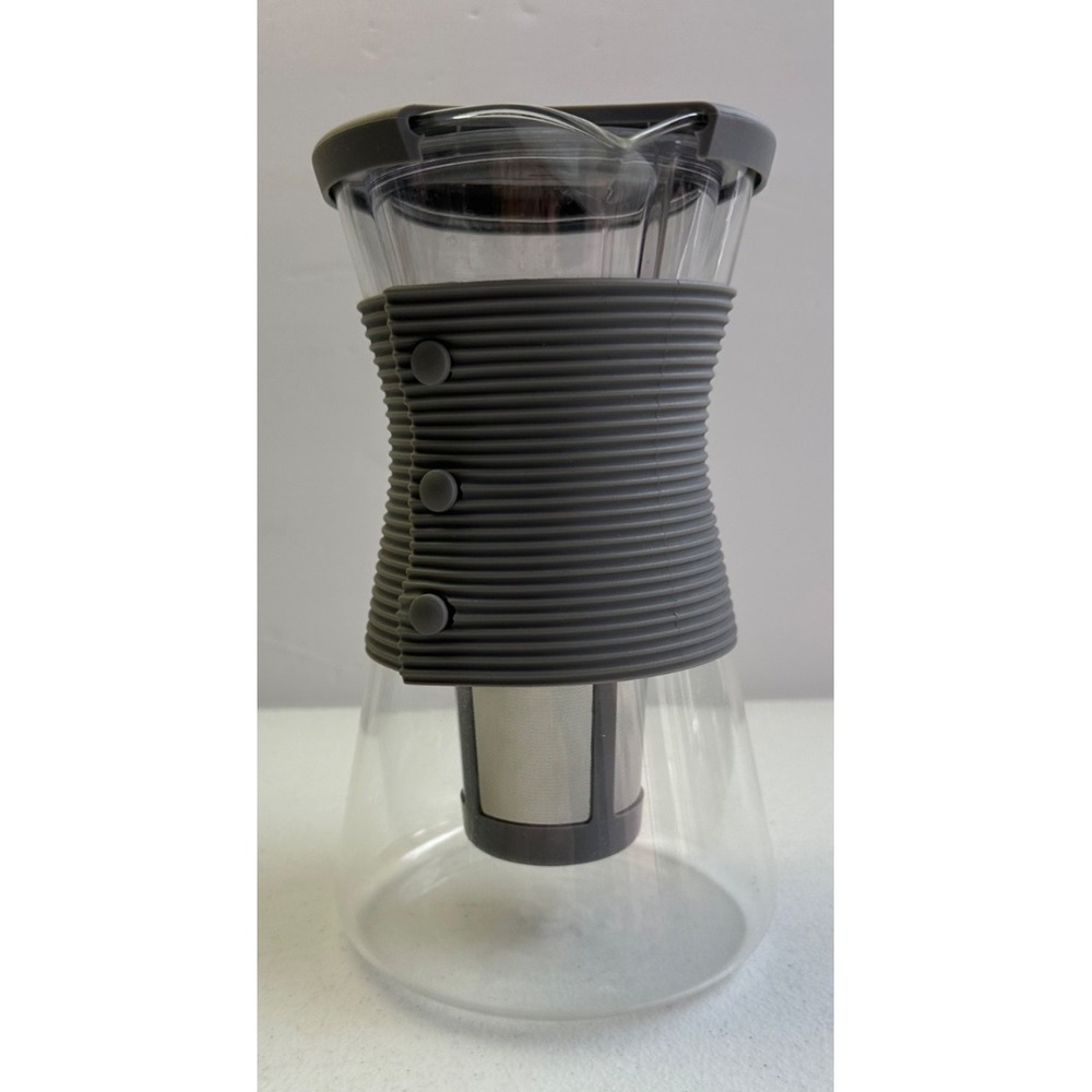 Pampered Chef Cold Brew Pitcher Coffee Tea Strainer Preowned New No Box Mo1568